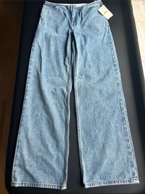 Venroy Light Blue Relaxed Wide-Leg Jeans, Women’s, Brand New with Tags